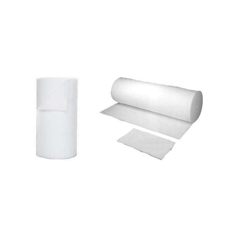 Filtre G2 0,5mx4m ROULEAU découplable - EN 779 - 0,5m x 4m . (3-4mm)